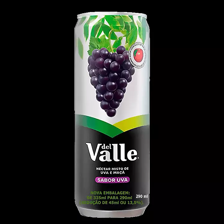 Suco del vale  Uva lata 290 ml