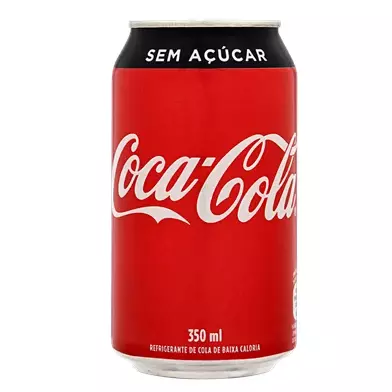 COCA LATA ZERO 350ML