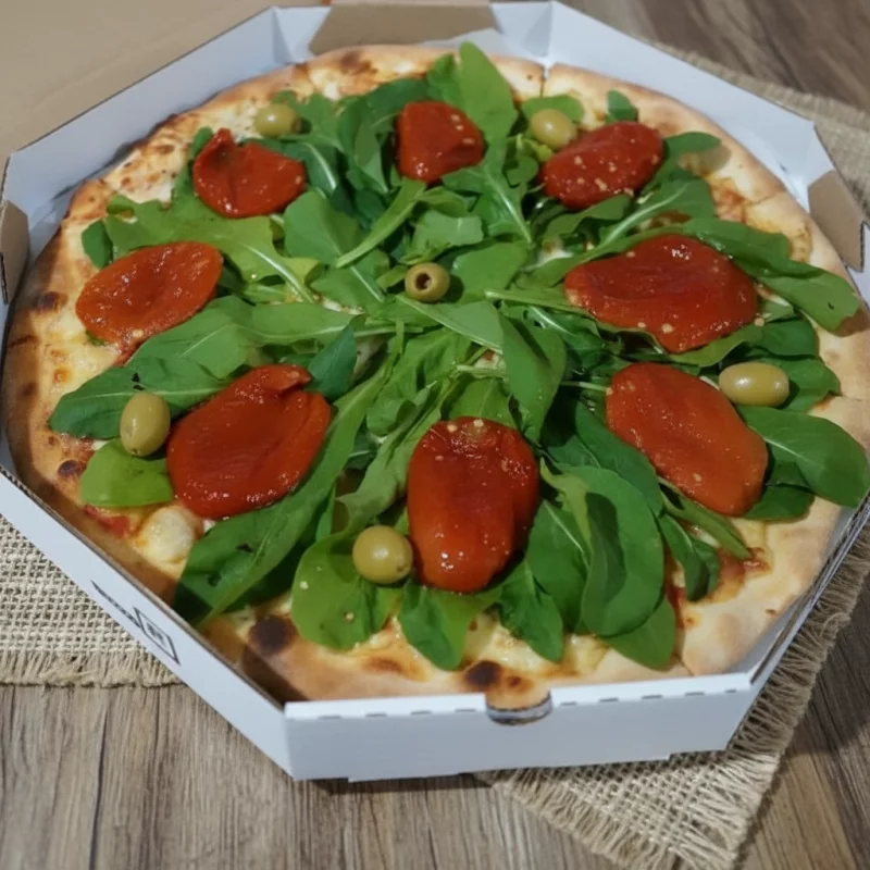 - Pizza nº34 - Rúcula e Tomate Seco
