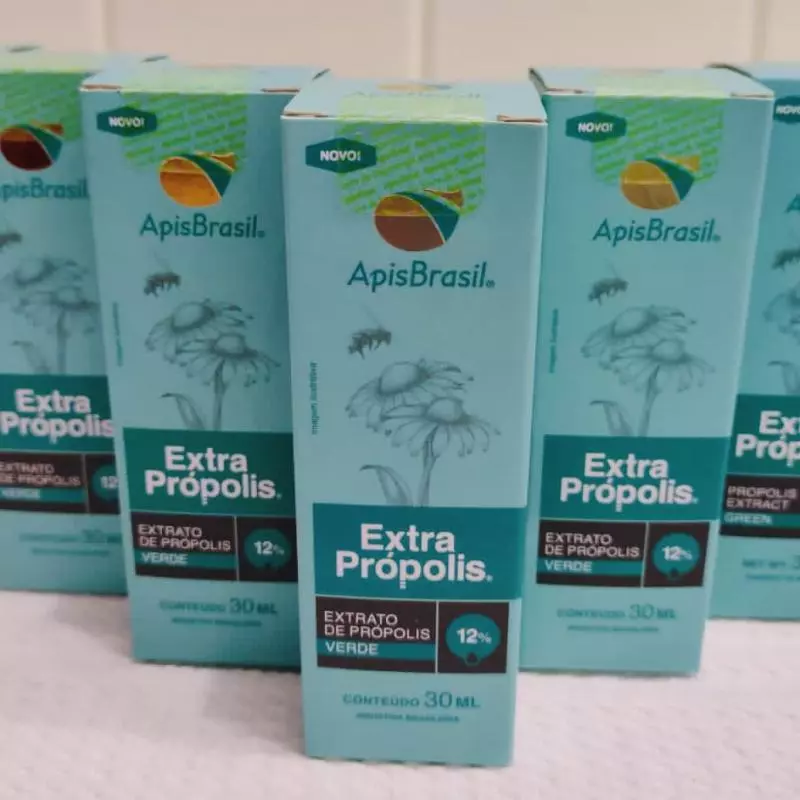 Extrato Própolis Verde 12% com 30ml