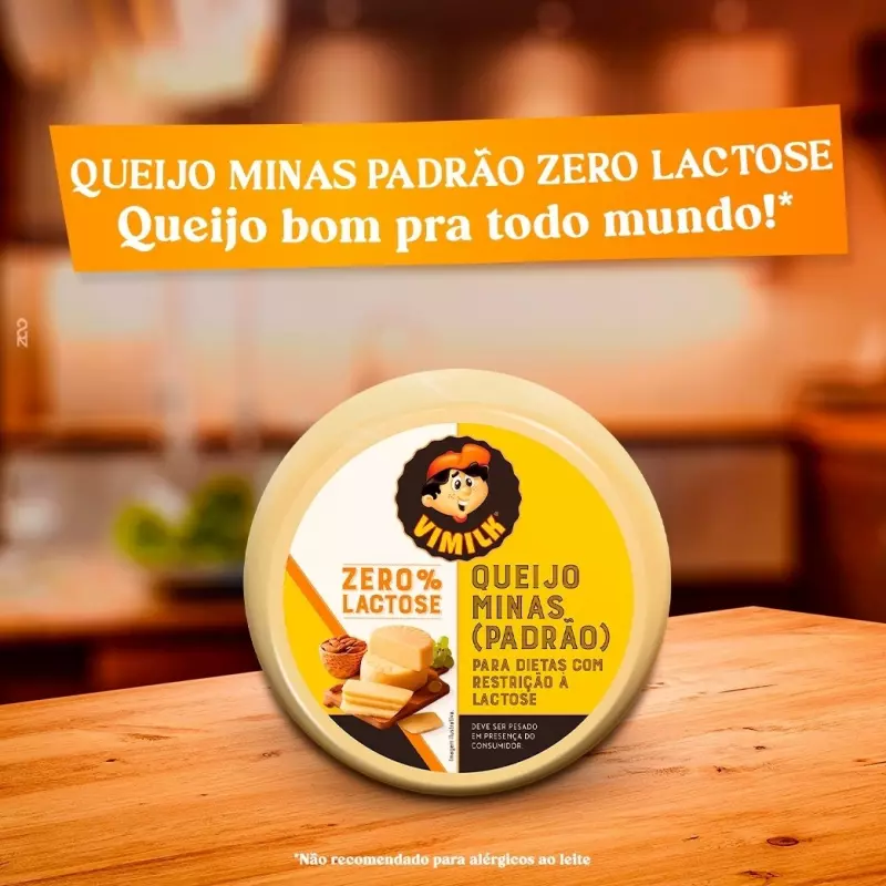Minas Padrão Zero Lactose - Vmilk