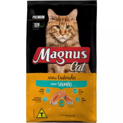Magnus Cat Castrados Salmão