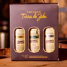 KIT C/ TRÊS CACHAÇAS 275ML