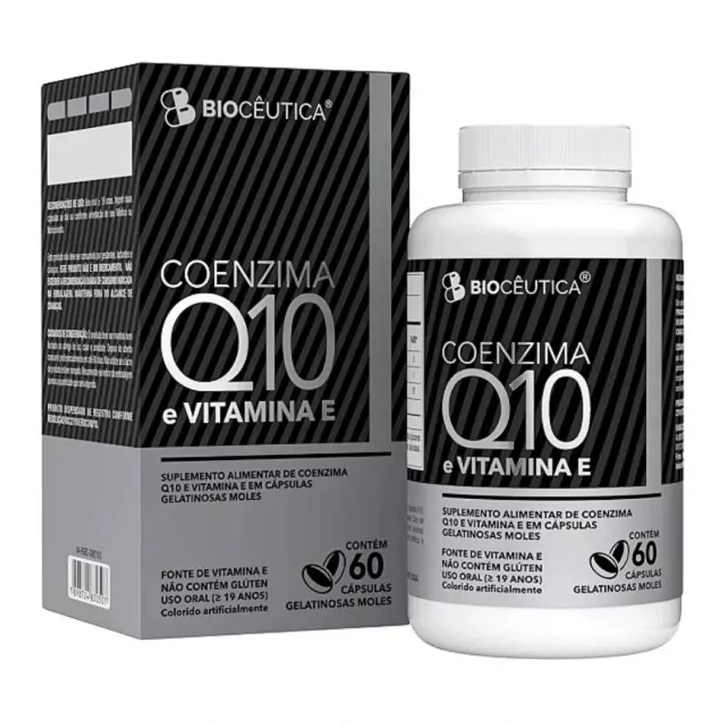 Coenzima Q10 e vitamina E Biocêutica