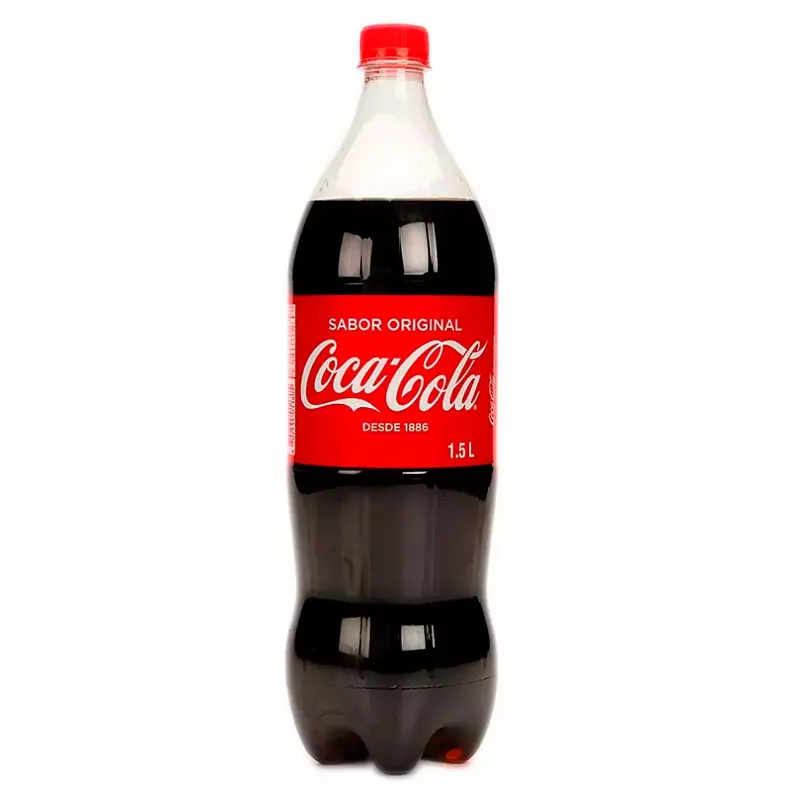 Coca cola de 1.5 lts.