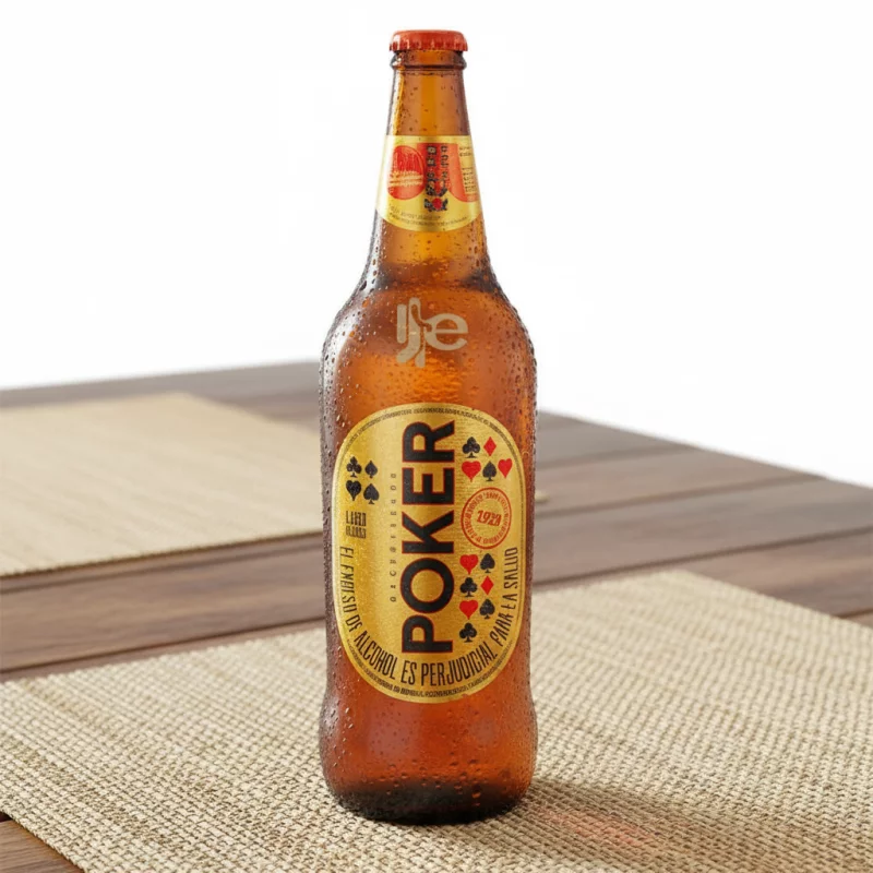 Cerveza Poker Litro 1000mL