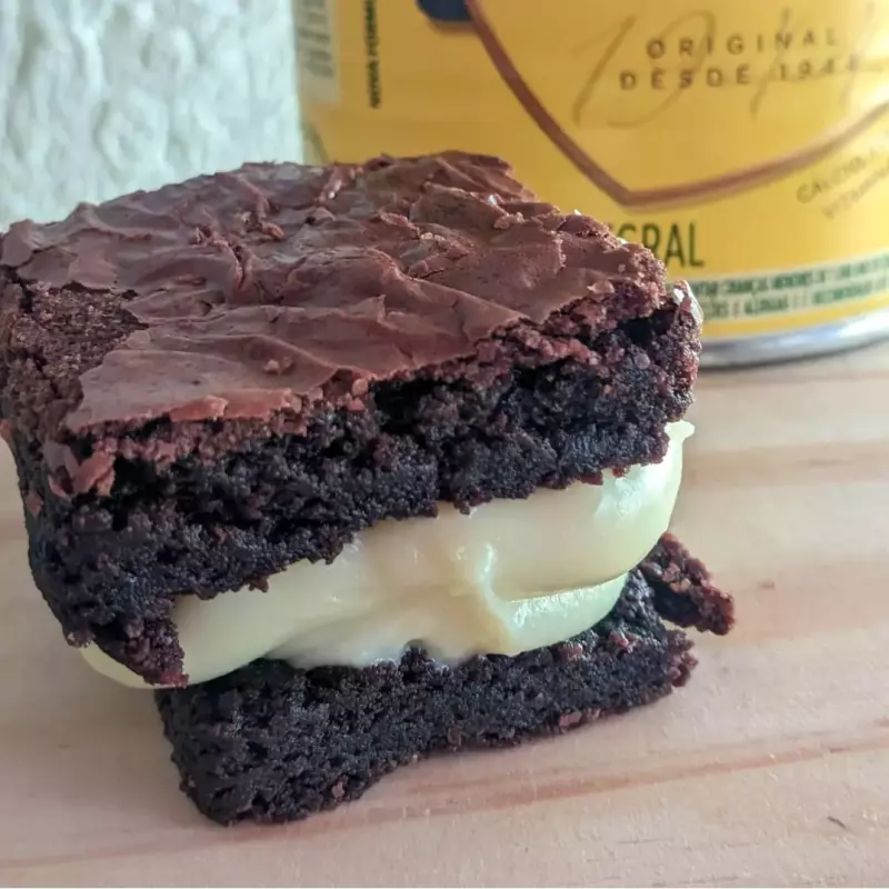 Sandubrownie de Leite Ninho