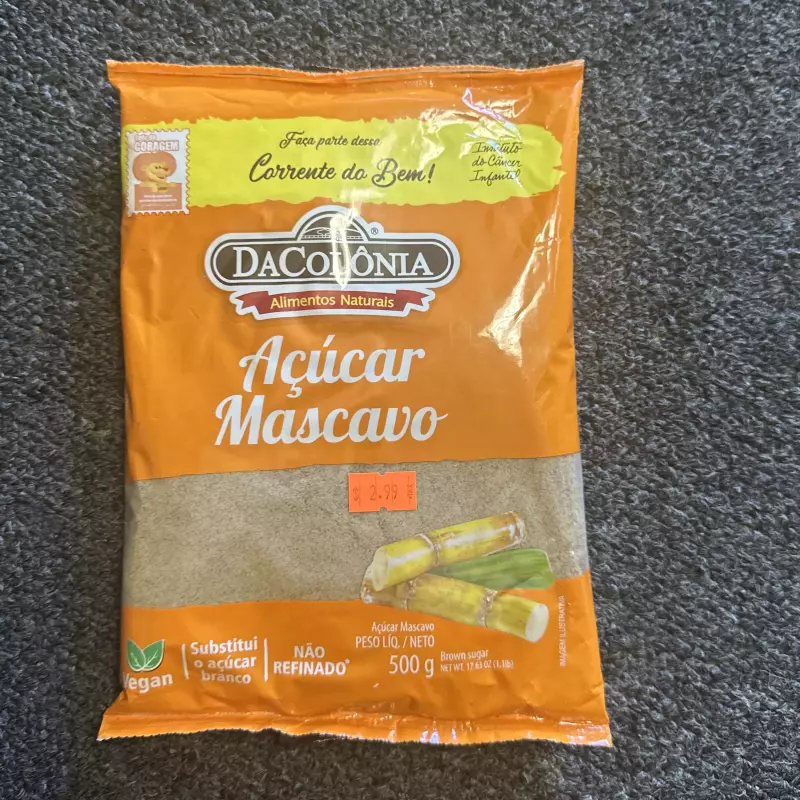 Açúcar Mascavo - DaColônia 500g