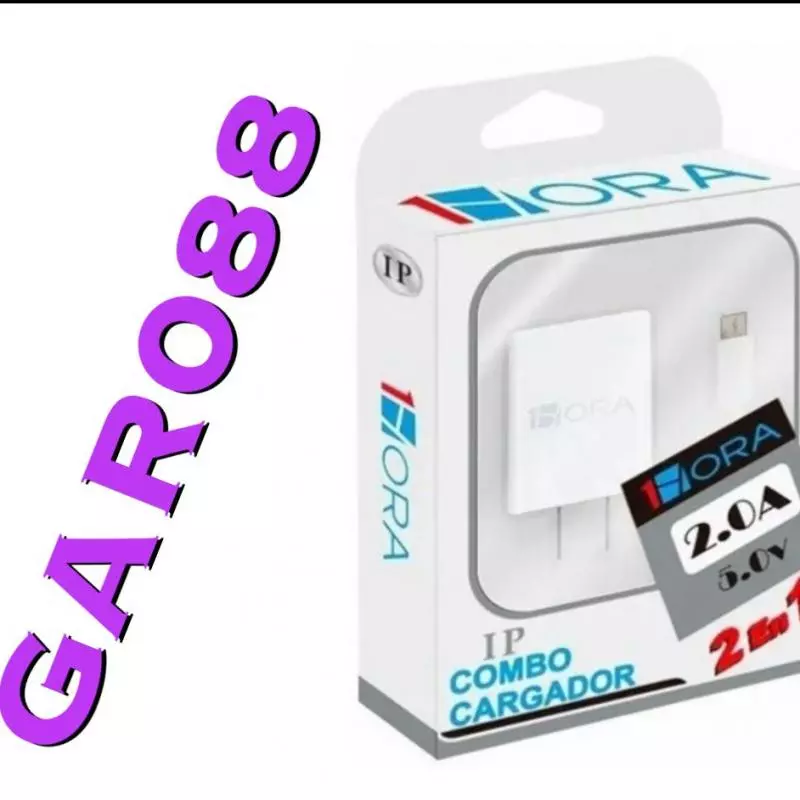 Clave: GAR088 Cargador tipo iPhone