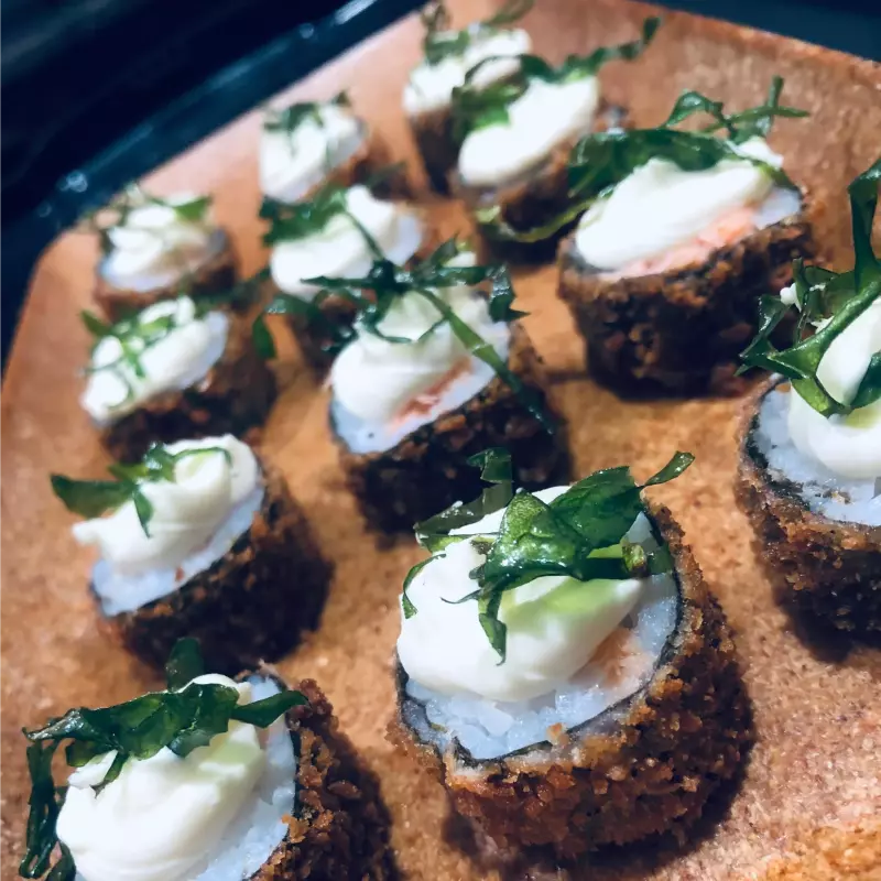 Hot Filadélfia c/ Crispy de Couve