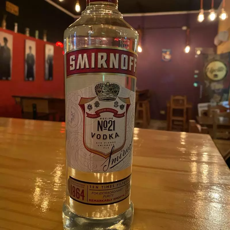 SMIRNOFF - RASPBERRY - GREEN APLLE