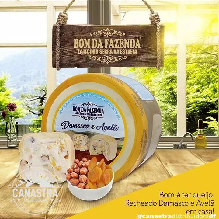 Trufado Tradicional com Damasco e Avelã