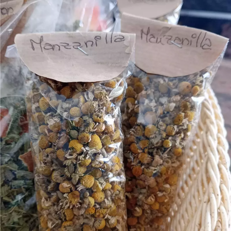 Manzanilla para mate