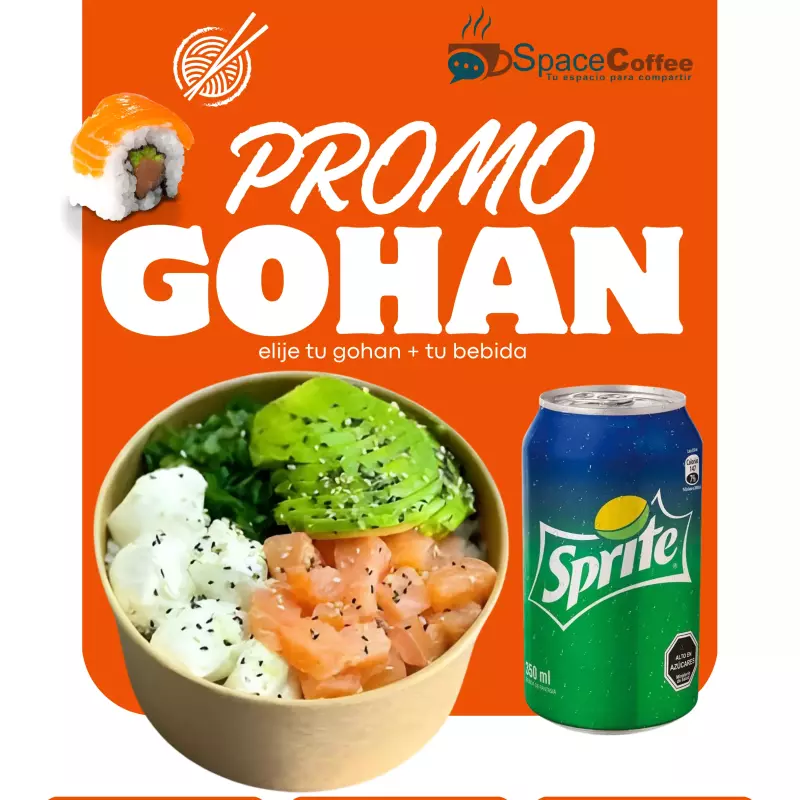 PROMO GOHAN MAS BEBIDA