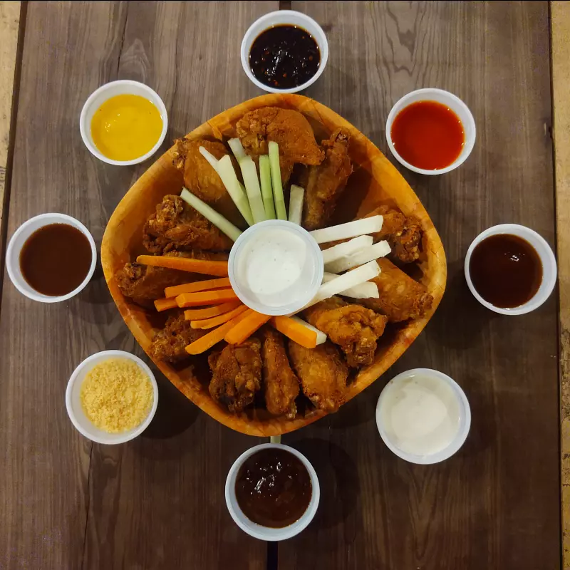¡PROMO ALITAS! 12pzas +2 extra =14