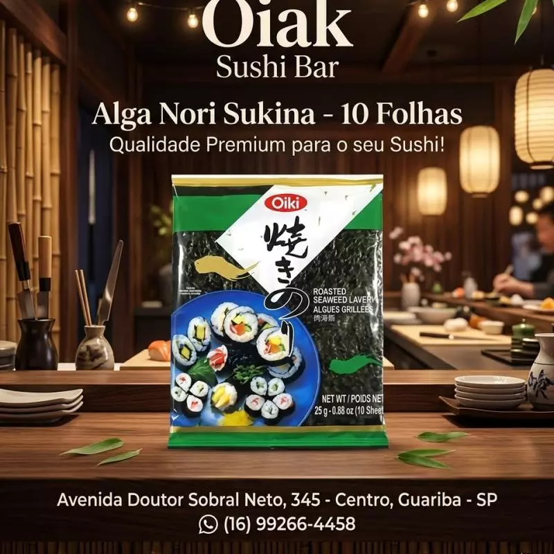 Pct Alga Marinha 10 Folhas