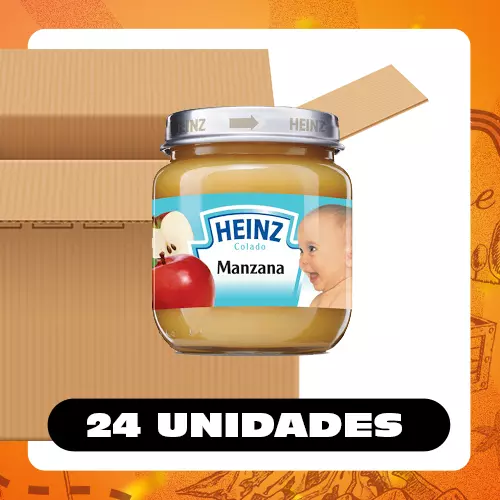 Bulto Heinz Compota Manzana 113g