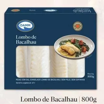 Lombo de Bacalhau congelado