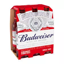 Budweiser 330ML long c/24unid.