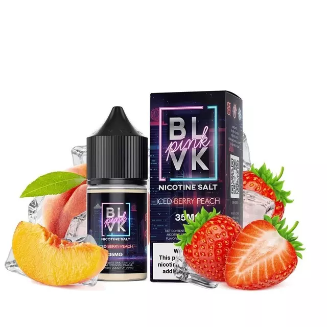 BLVK Iced Berry Peach 35mg 30ml