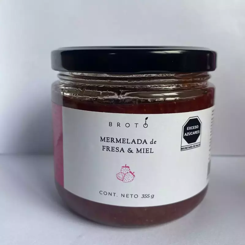 Mermelada de Fresa y Miel 355g