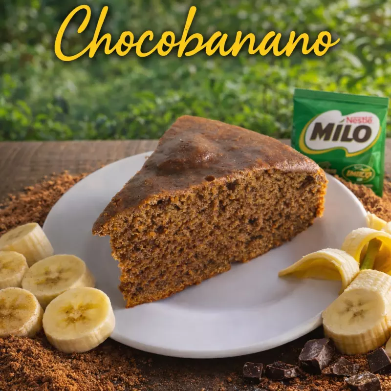 Torta chocobanano