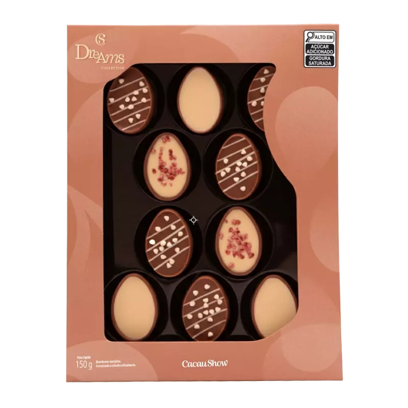 Caixa de Bombons Dreams 150g