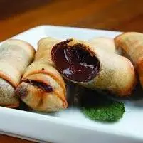 6 uni. Harumaki de chocolate