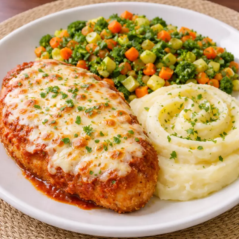 Prato 3- Frango à parmegiana