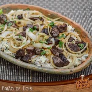 Baião de dois refeição