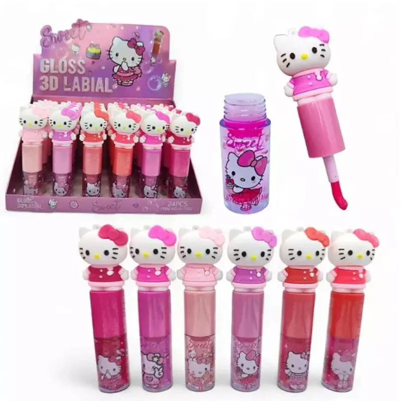 GLOSS LABIAL 3D HELLO KITTY