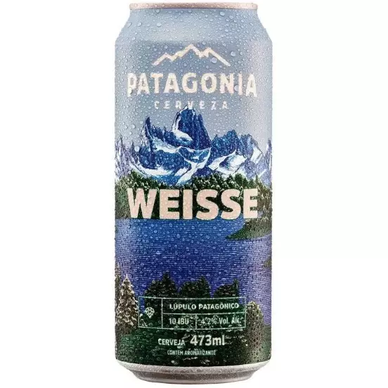 Cerveja Patagonia Weisse Lata 473ml