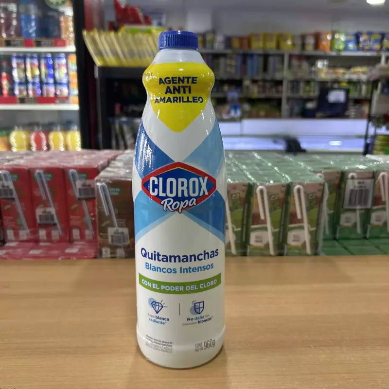 Clorox ropa blanca quitamanchas 960g