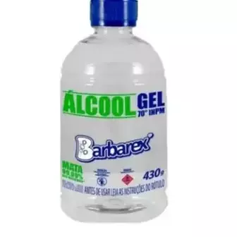 ALCOOL GEL 70% 430GR BARBAREX (2461)