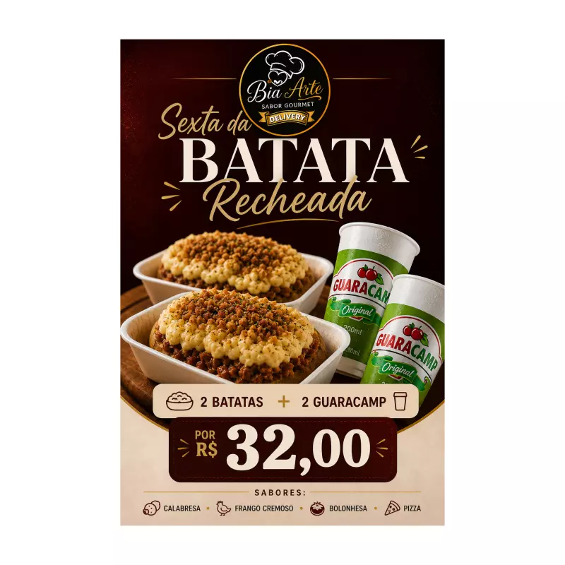 Sexta da batata recheada