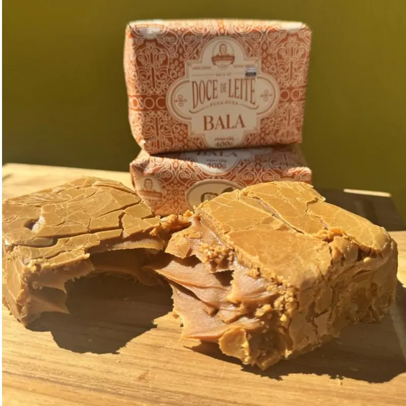 Balas de doce de leite (Dona Lázara)