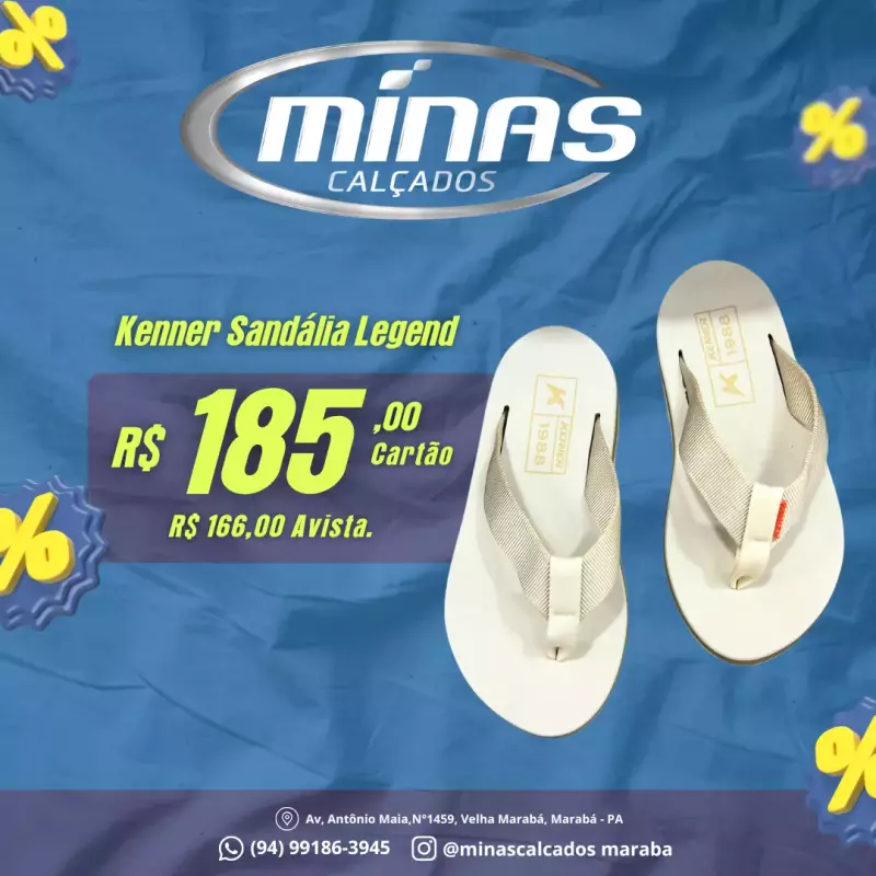 Kenner Sandália Legend RF:DTT