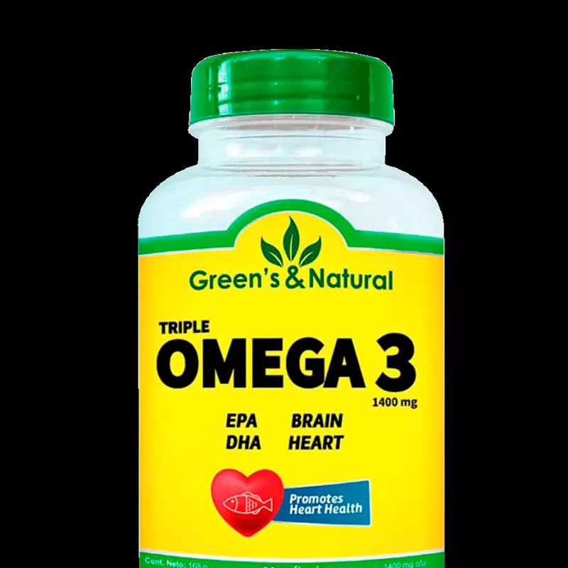 OMEGA 3 1400 MG GREN NATURAL 120 CAP