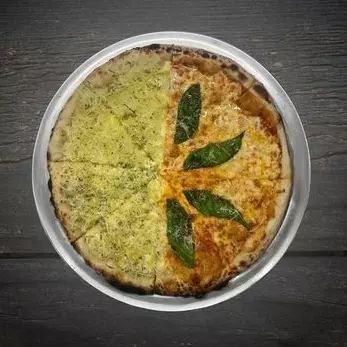 PIZZAS 32 cm - MITAD / MITAD