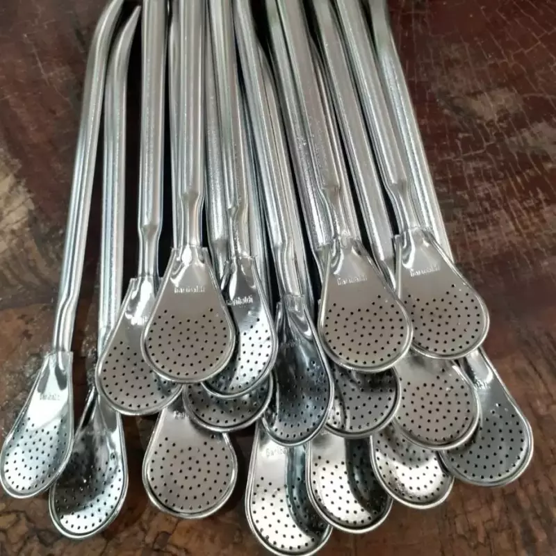 Bomba simples aço niquelado