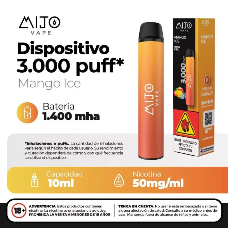 MANGO ICE (3.000 PUFFS)