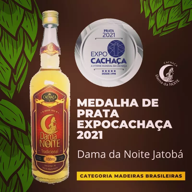 Cachaça Jatobá Dama da Noite🥈🥈🥈
