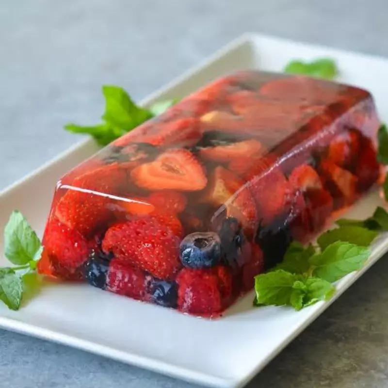 Terrine de frutas vermelhas