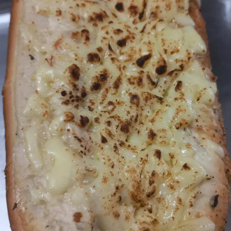 Maçaricado de calabresa