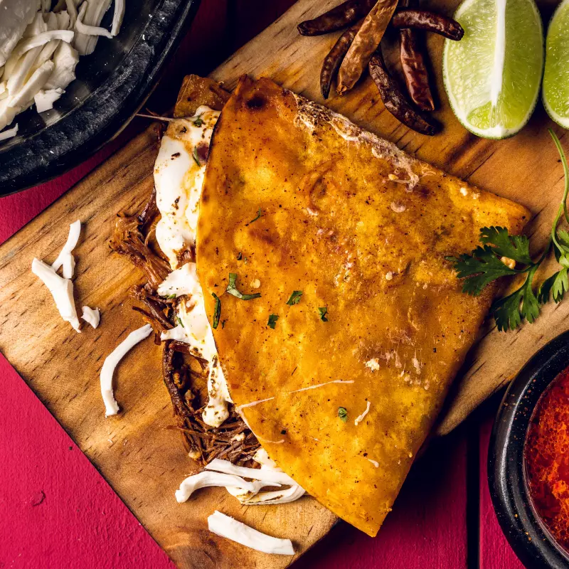 Quesadilla de Birria de Res