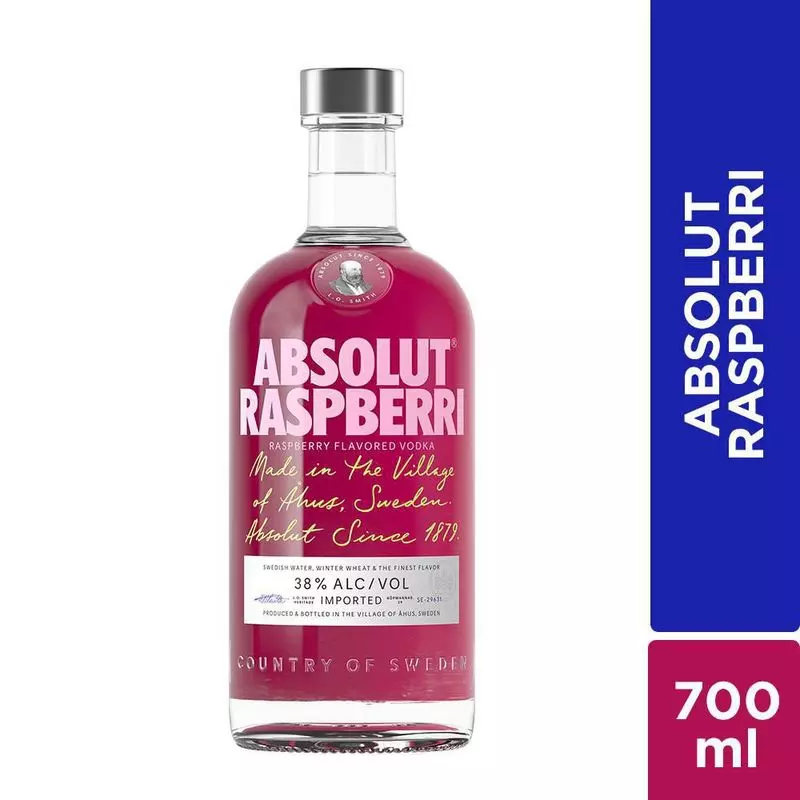 Absolut Raspberry Botella 700ml