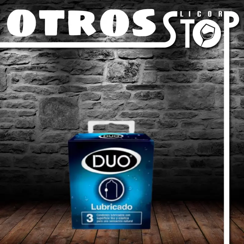 CONDONES DUO X3