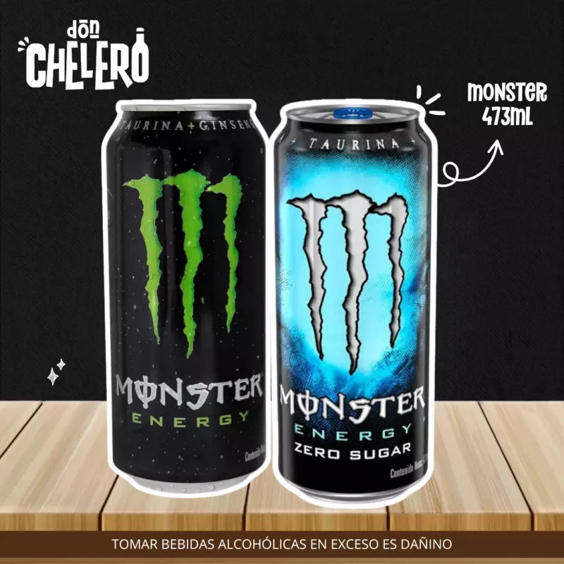 MONSTER LATA X 473 ML