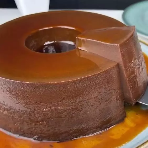 Pudim de chocolate