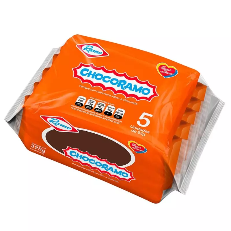 CHOCORRAMO 70 GR X 5 UNID